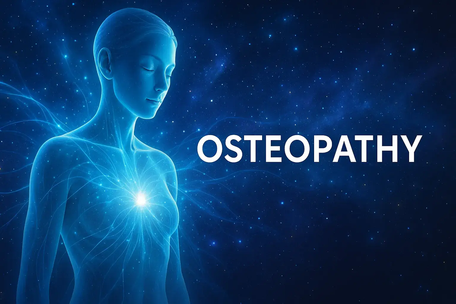 宇宙と人とのエネルギー的なつながりを示す画像